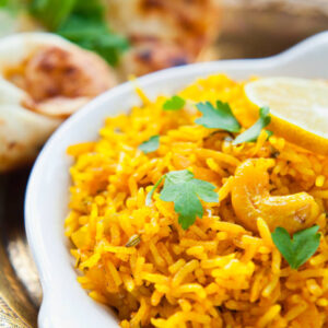 poisson biryani